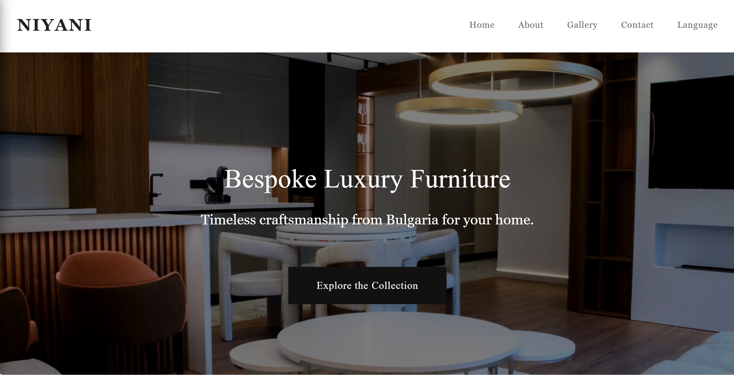 NIYANI Furniture Screenshot
